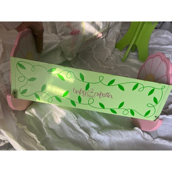 Cradle only - Baby Stella Shabby Chic Little Girls Decor - Picture 6 of 9